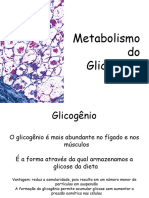 Metabolismo Do Glicogênio