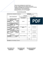 Plan de Evaluación GEOGRAFÍA TURÍSTICA 2-2023