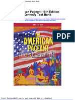 American Pageant 16th Edition Kennedy Test Bank