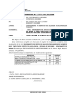 Conformidad Nº15-2022 - Conformidad de Servicio de Alquiler de Equipos y Herramientas