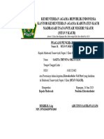 Kementerian Agama Republik Indonesia Kantor Kementerian Agama Kabupaten Kaur Madrasah Tsanawiyah Negeri 5 Kaur (MTSN 5 Kaur) Piagam Penghargaan