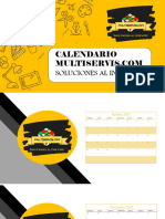 Calendario MultiServis