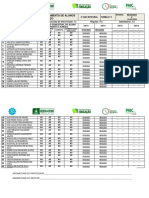 1 - 9º C Planilha de Acompanhamento - Almoço 2