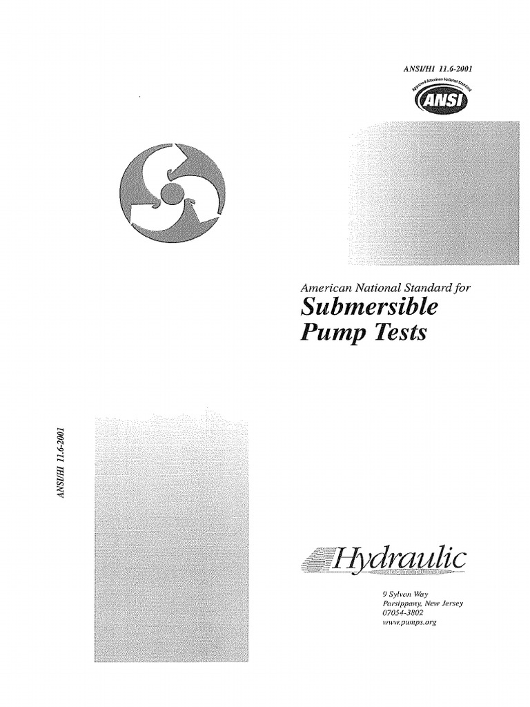 11.6 Submersible Pump Test PDF