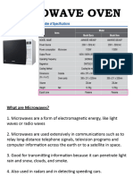 MICROWAVE OVEN Troubleshooting