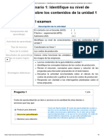 Examen - (AAB01) Cuestionario 1 - Identifique Su Nivel de Conocimientos Sobre Los Contenidos de La Unidad 1