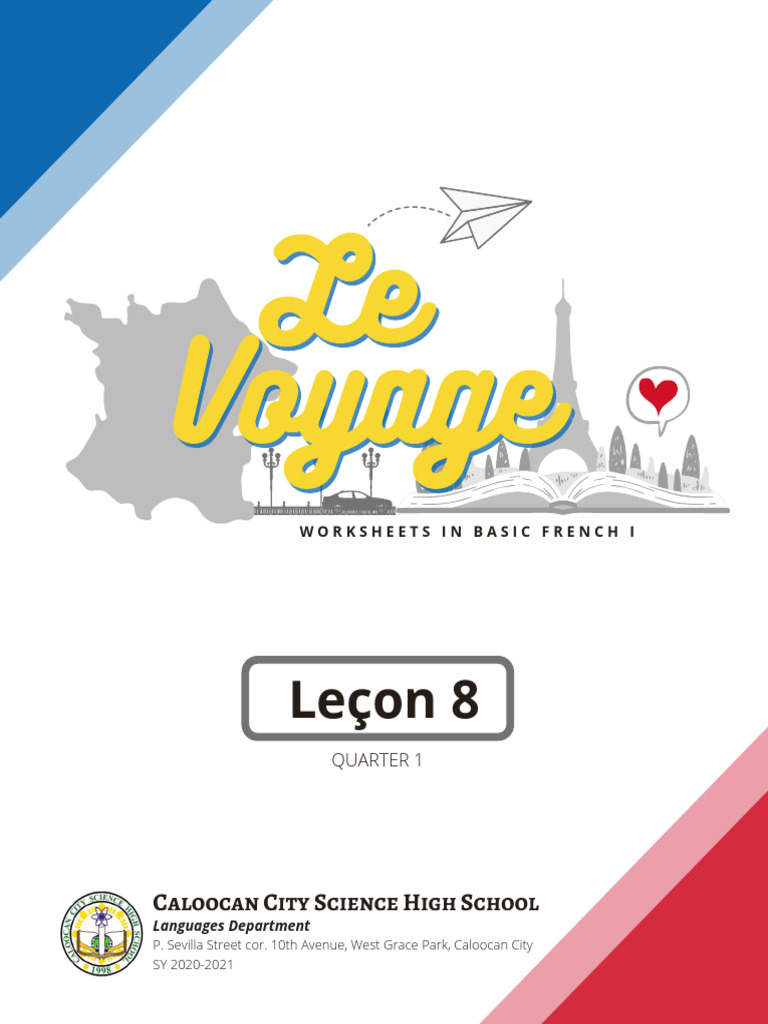 Leçon 8 : Informations personnelles en français | PDF