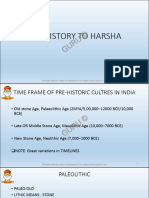 Pre History To Harsha