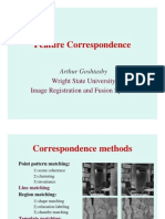 Ifsr Feature Correspondence
