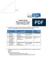 AMBO TAHANG Lembar Kerja Rencana Aksi Nyata