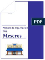 Manual Del Mesero