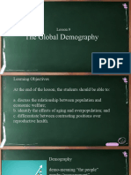 Lesson 9 - Global Demography