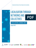 Localisation Through Networks and Collectives - Localisation Learning Brief