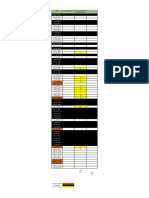 Grouting Sched