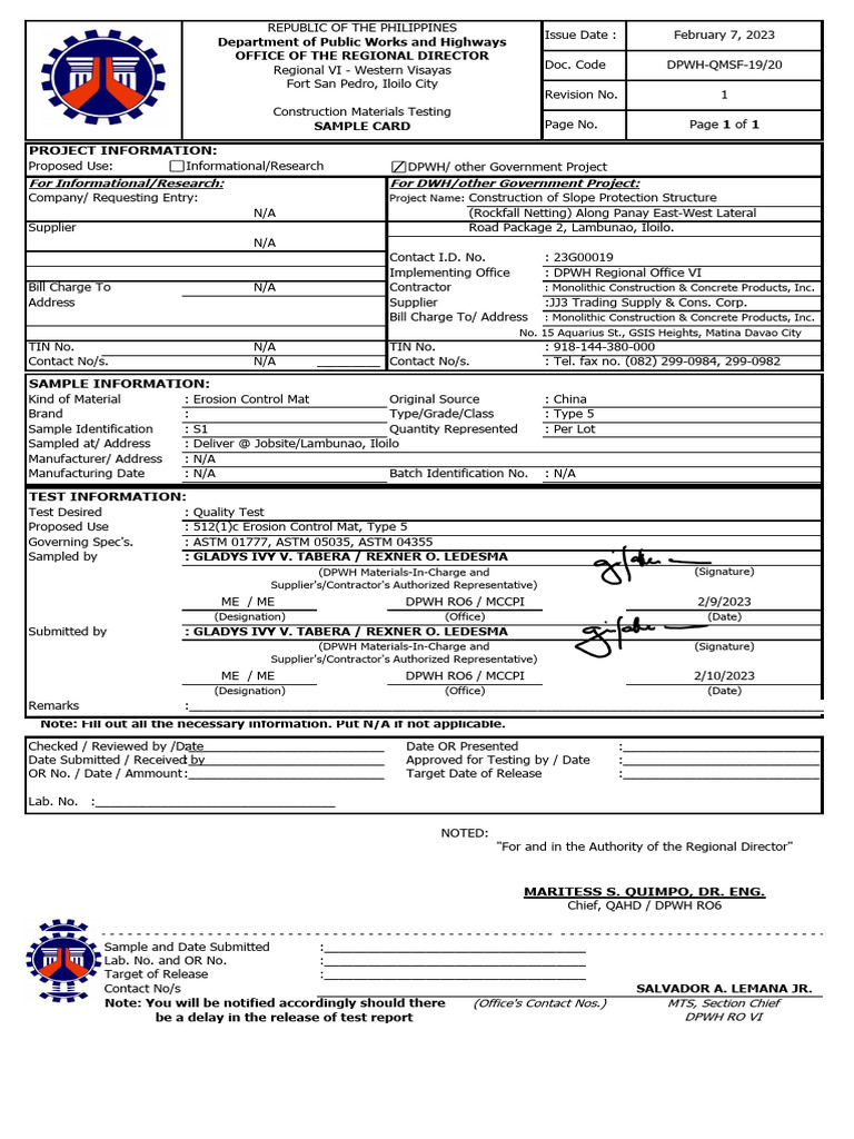 Ecm Type 5 - 23G00019 | PDF