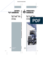 Mack Granite Series (GU-series) Operator's Manual