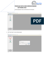 Tutorial Pengolahan Data Statik Menggunakan Hgo