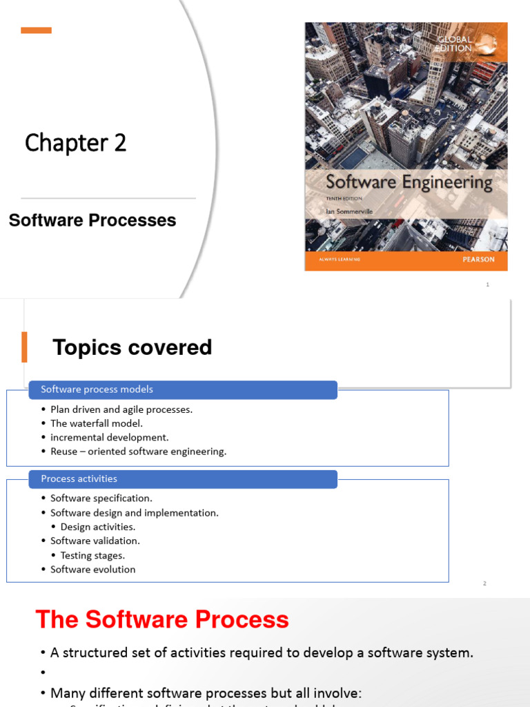 SE2 - Chapter 2 - Software Processes | PDF | System | Component Based ...
