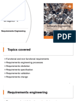 SE4 - Chapter 4 - Requirements Engineering