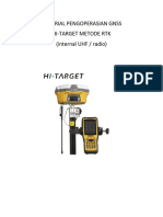 Tutorial GNSS Hi Target Mode Internal Uhf