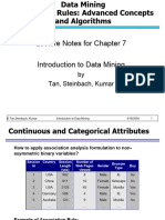 Chap7 Extended Association Analysis