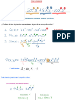 Polinomios 1° Sec