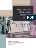 Linguística Popular - Contribuições Às Ciências Da Linguagem