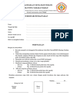 Formulir Pendaftaran
