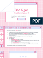 Cute Lovely Interface Pink by Slidesgo
