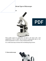 Parts and Functions of A Microscope