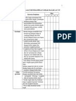INSTRUMENT PENILAIAN KETERAMPILAN GERAK DASAR Lay Up