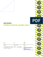 Bidding World Skate Games 2024