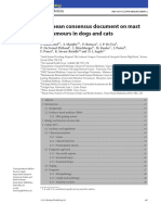 Vet Comparative Oncology - 2012 - Blackwood - European Consensus Document On Mast Cell Tumours in Dogs and Cats