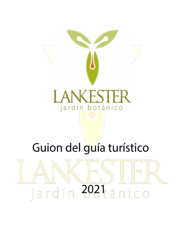 Actividades y guía del Jardín Botánico Lankester | PDF