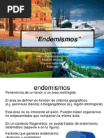 Clase 6-Endemismo