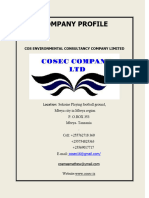 Cosec Company Profile