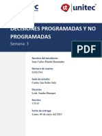 S3-Tarea 3.1 Decisiones Programadas y No Programadas