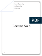 Lecture No 6