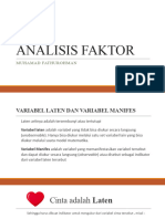 Analisis Faktor