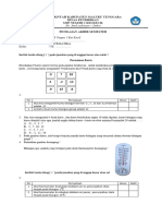 Soal AKM PAS MATEMATIKA GANJIL 2022