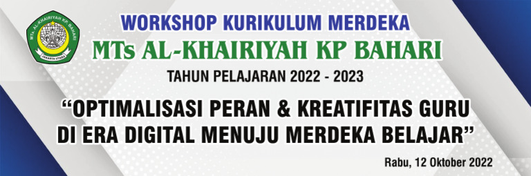 Workshop Kurikulum Merdeka 300 X 100 | PDF