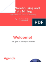 Internal PPT - Applications and Trends in Data Mining