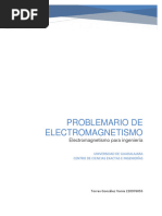 Problemario Electromagnetismo