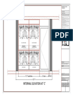 Guest Bedroom Dresser Room Internal Elevation at C