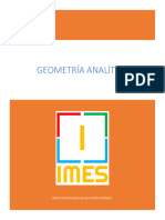 Geometría Analítica (IMES)