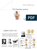 소화기계의 구조와 기능