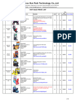 Ifun Park Price List