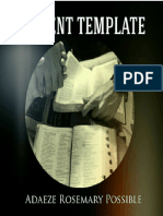 Ancient Template PDF