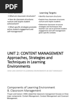 Content Management