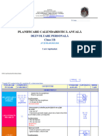 Planificare, Proiectare DP - CD Press Clasa I